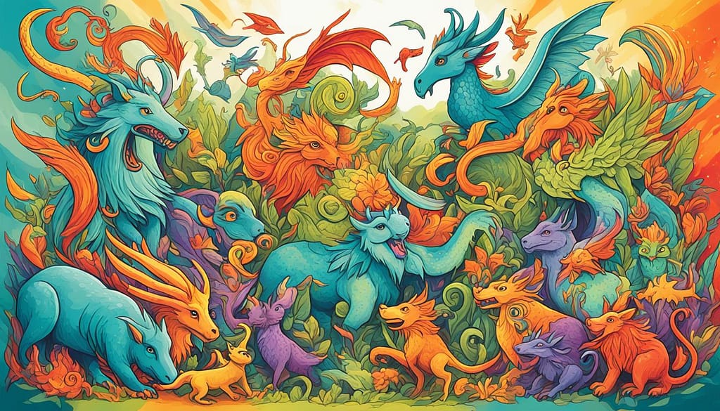 mythical creatures in popular culture