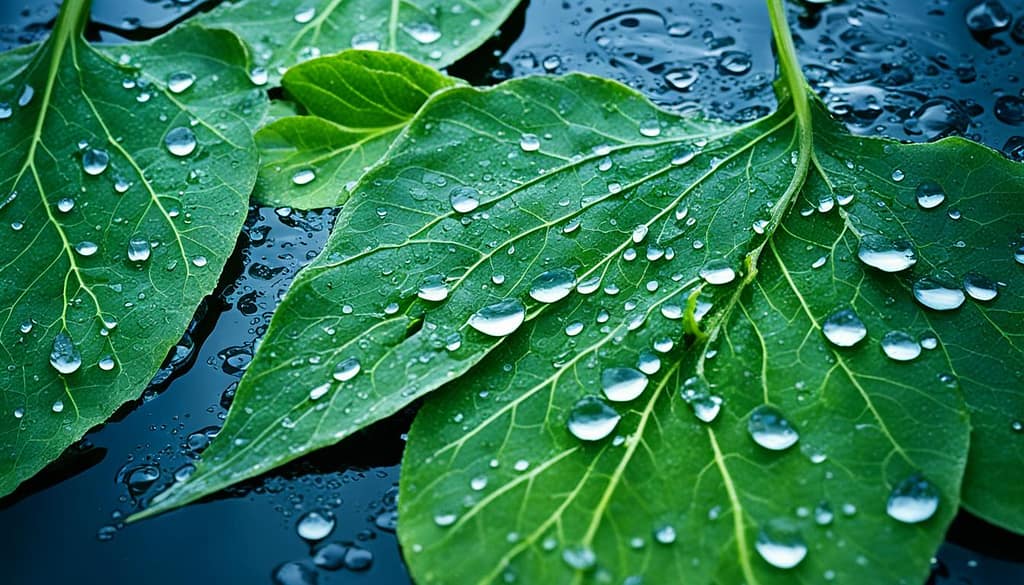 Waterlogged plants