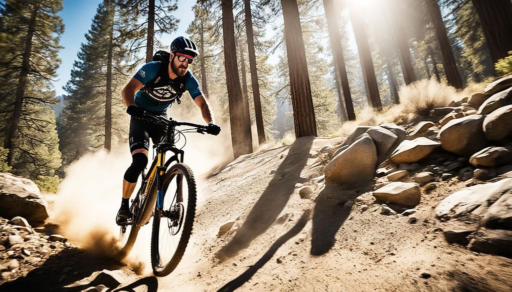 Mountain biking in Big Bear