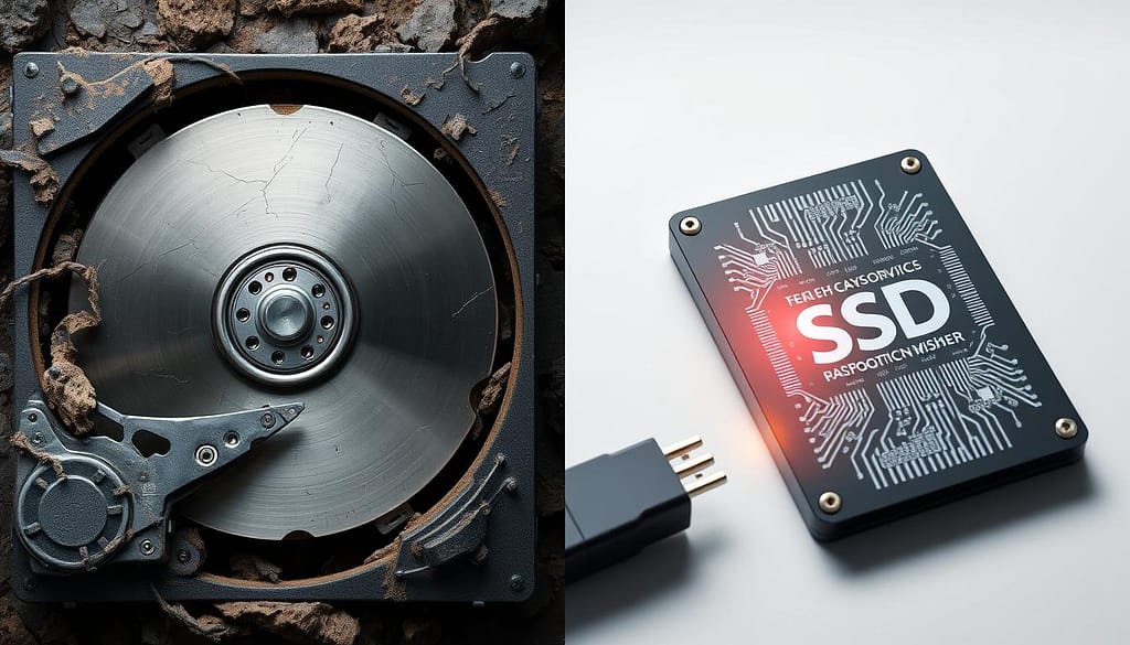 HDD durability and SSD reliability comparison